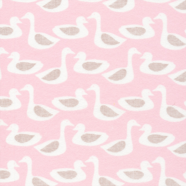 오가닉 클라우드 나인 원단 -(Cloud9 Fabrics) Duck | Pink (1/4Yd)