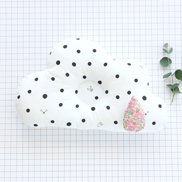 오가닉 도트구름 짱구베개 만들기 태교바느질 DIY
