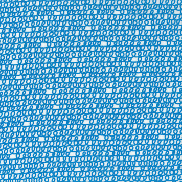 마스크 오가닉 원단 클라우드 나인 Cloud9 Fabrics SCRIBBLE BLUE 1/4Yd